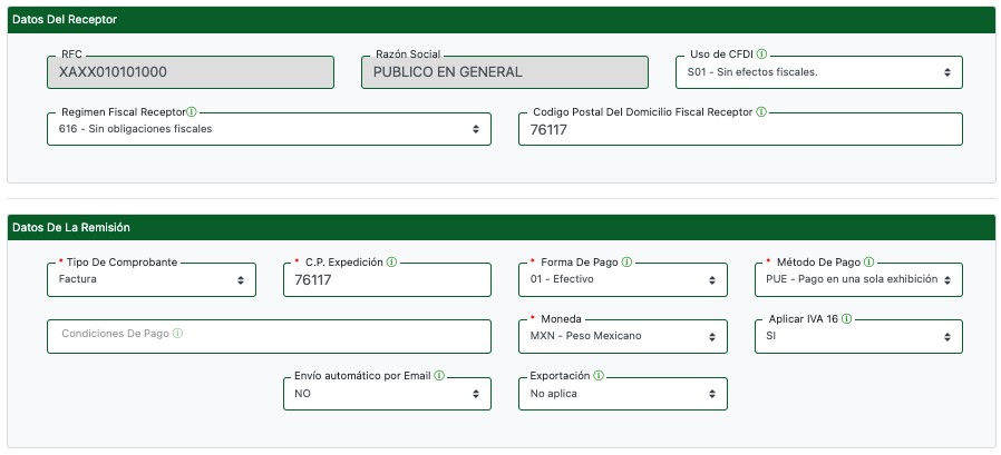 Factura Global 4.0 – Público En General – Grupo EDigital – Facturación ...